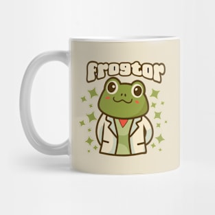 Cute doctor frog Mug